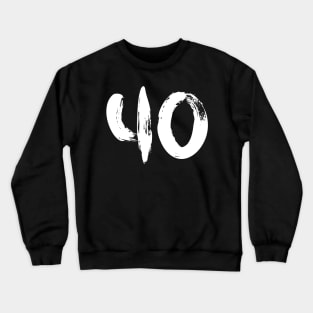 Number 40 Crewneck Sweatshirt